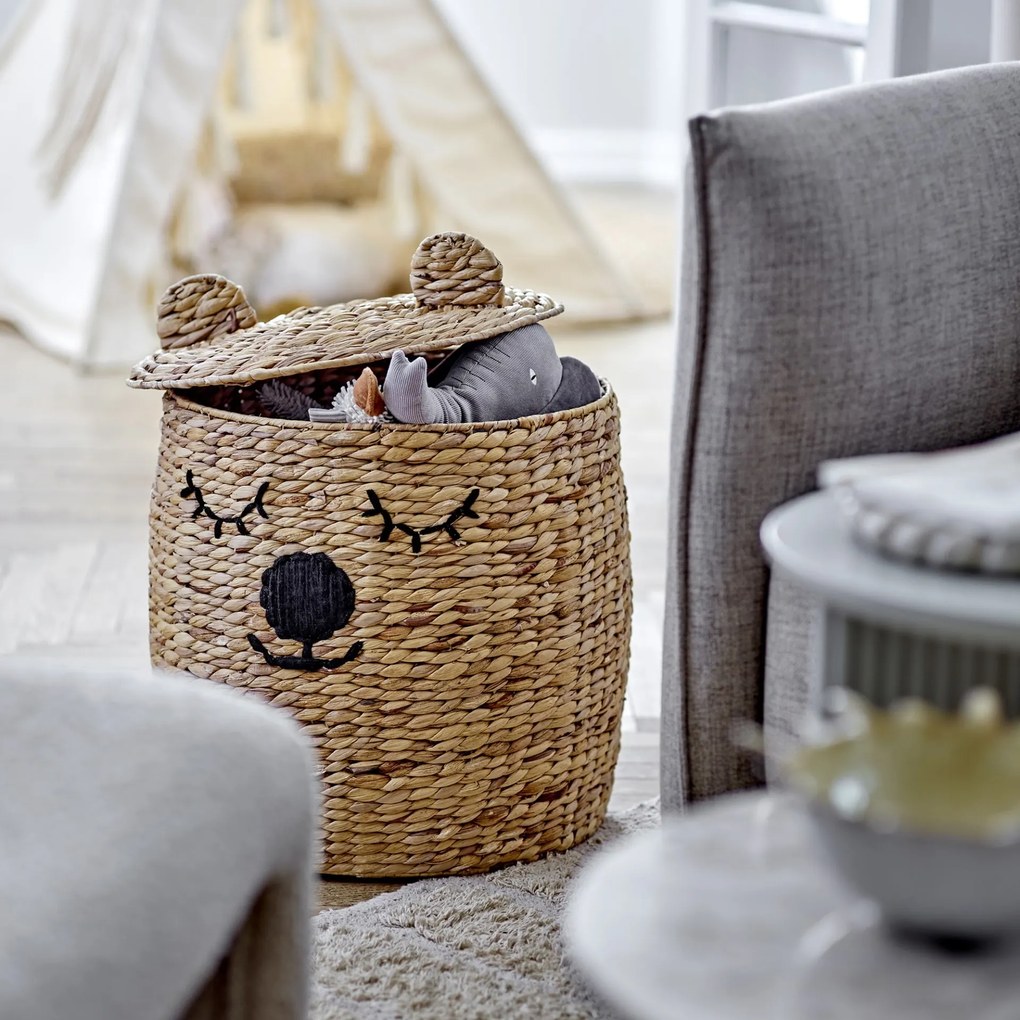 Bloomingville Úložný kôš s vekom Bear