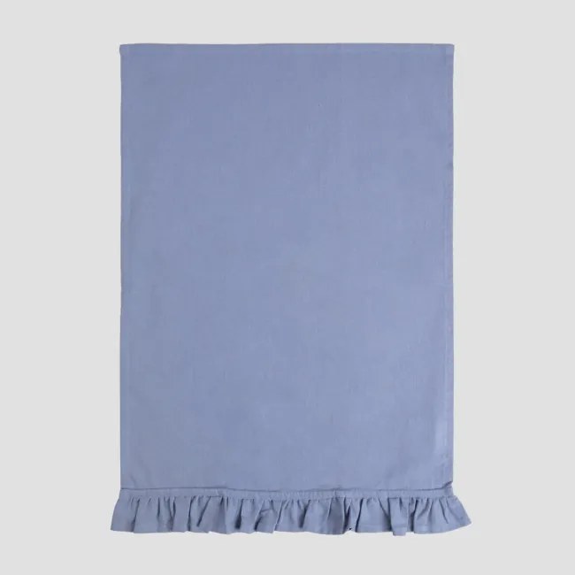 Sada kuchynských utierok ANDIE modrá s volánikmi a pruhmi 741029