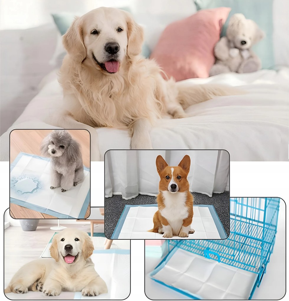 Podložky pre psov ružové 60x60cm