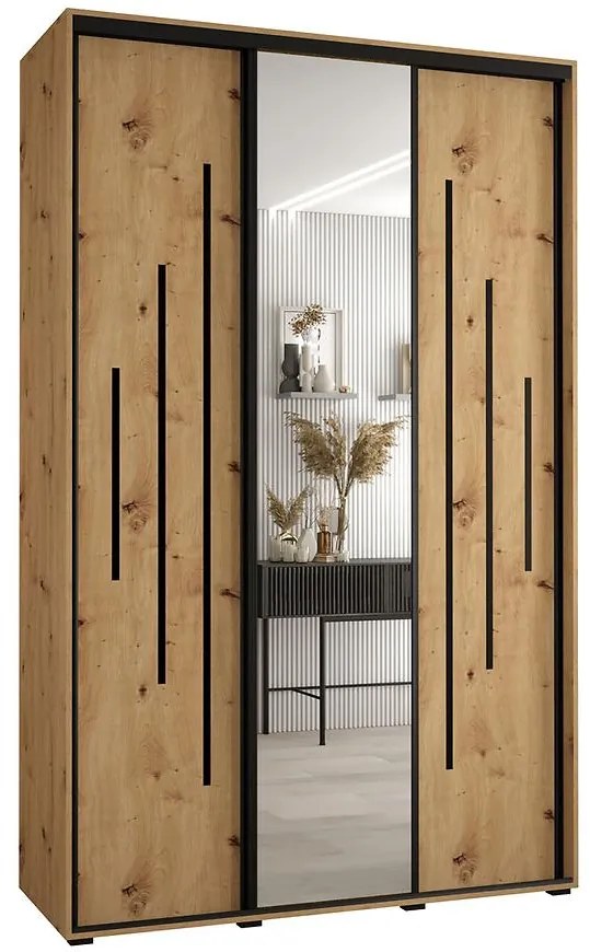 Skriňa 45 Canaris 13 180 artisan/čierna