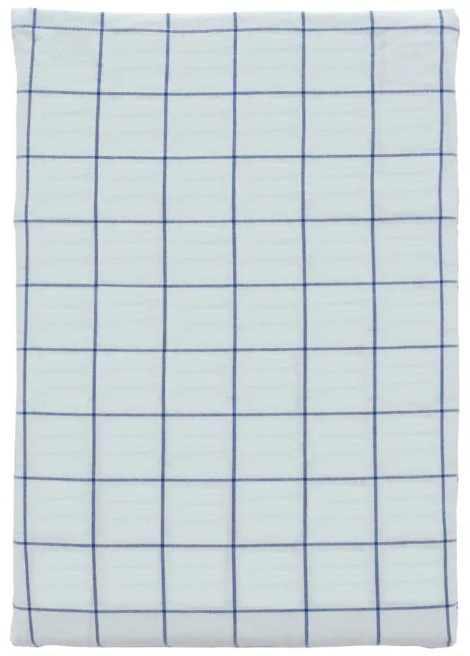 Svetlomodré obliečky na jednolôžko z bavlny Renforcé 140x200 cm Vista – Södahl