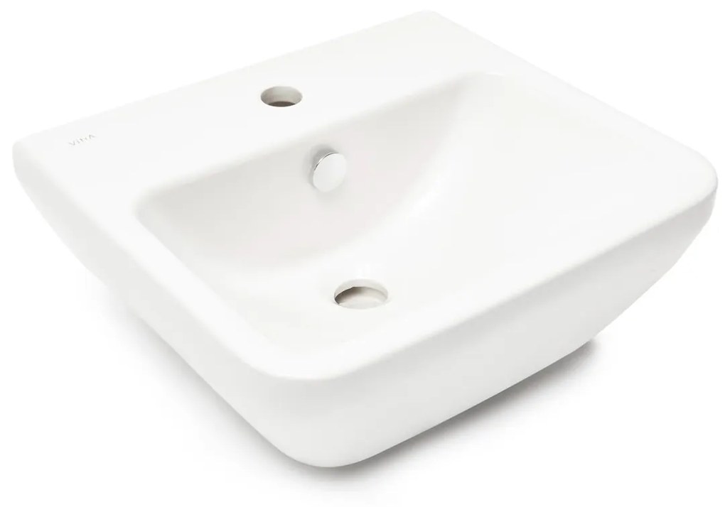 Umývadlo Vitra Integra 45x40 cm s otvorom uprostred 7047-003-0001