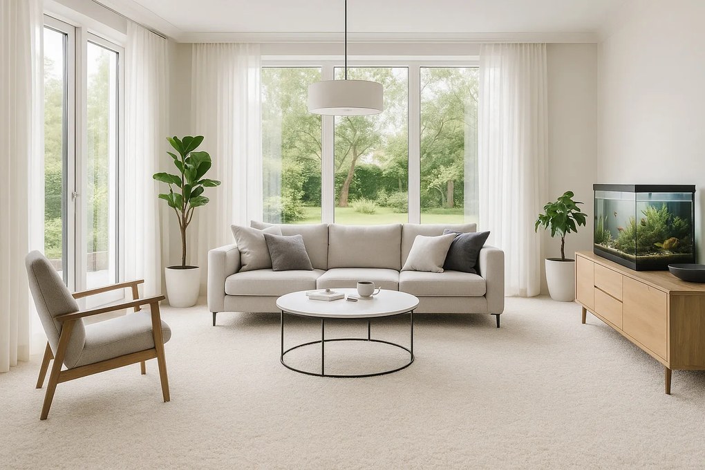 AKCIA: 90x200 cm Metrážny koberec Bali 069, šíře, biela, filc, detská izba