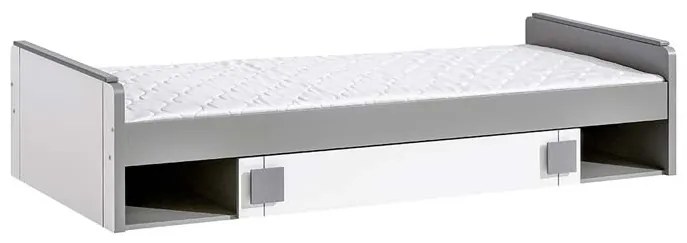 Jednolôžková posteľ 80 cm Gemo G13 (s roštom a úl. priestorom). Akcia -21%. Vlastná spoľahlivá doprava až k Vám domov. 605029