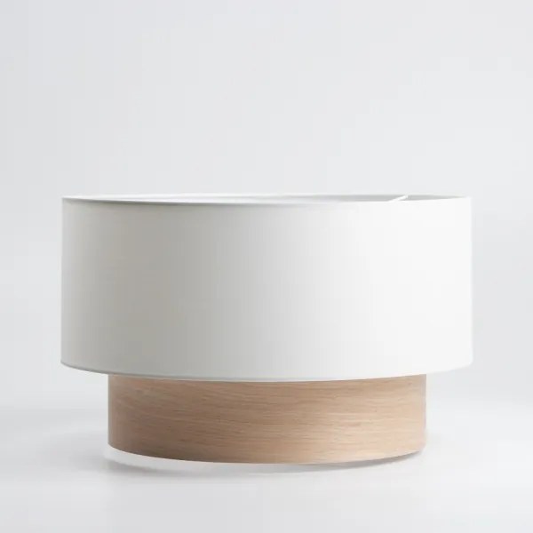 Univerzálne tienidlo KERIA, priemer 50 cm, biela/hnedá