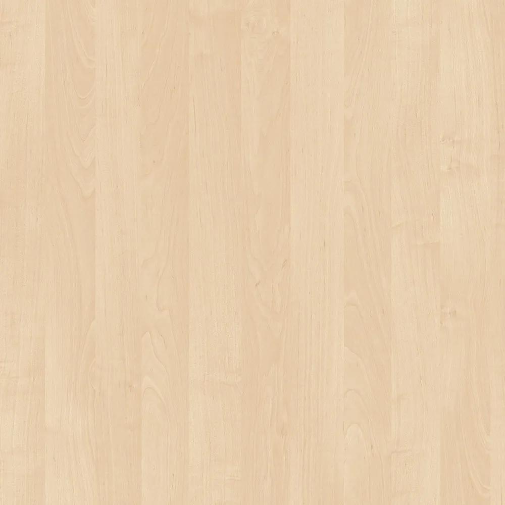 Kovová zásuvková kartotéka PRIMO s drevenými čelami A4, 5 zásuviek, sivá/breza