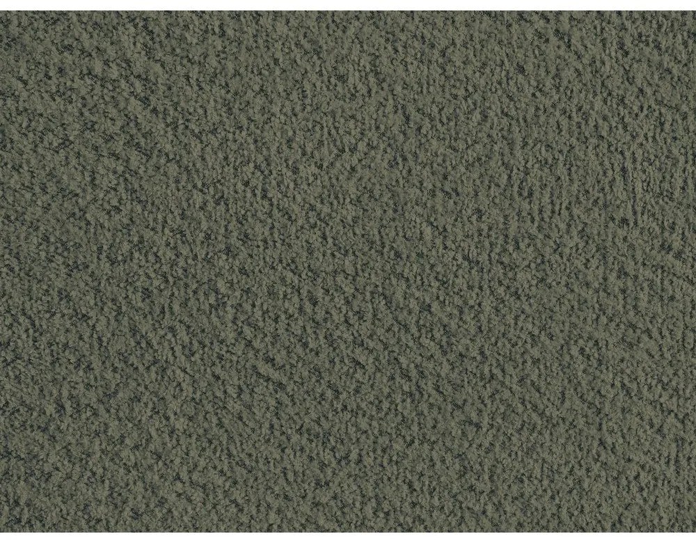 Tmavozelená čalúnená dvojlôžková posteľ s úložným priestorom/bez čela s roštom 160x200 cm Inera – Bobochic Paris