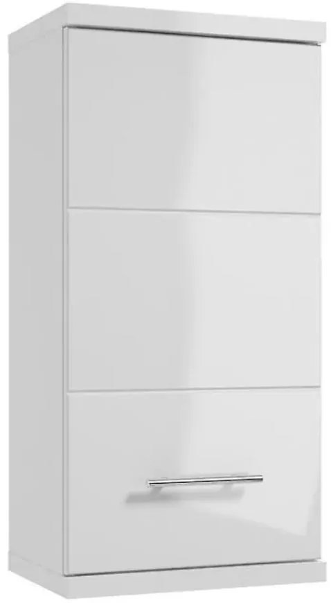 Závesná skrinka do kúpeľňe Bari A35 1D0S DSM biela