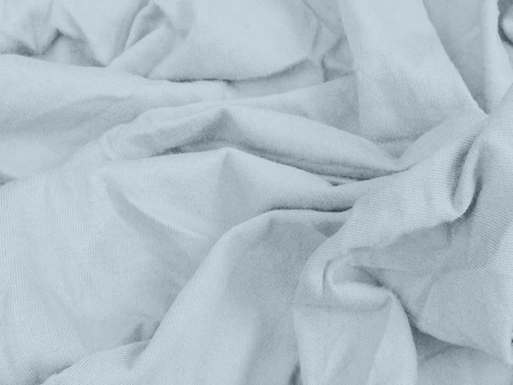 Jersey plachta s lycrou strieborná 90 x 200 cm