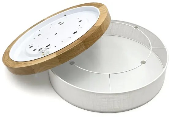 Brilagi - LED stropné svietidlo BELLADONNA LED/36W/230V pr. 40 cm biela/dub