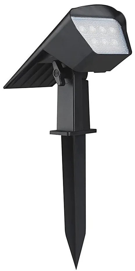 LED solárne svietidlo 2v1 LED/1,3W/3,7V 3000/4000/6400K IP65 1200 mAh