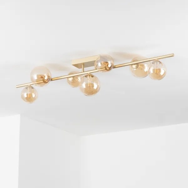 Brilagi - LED Prisadený luster MILLA 7xG9/3W/230V zlatá