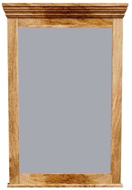 Zrkadlo Guru 60x90 indický masív mango Mango natural