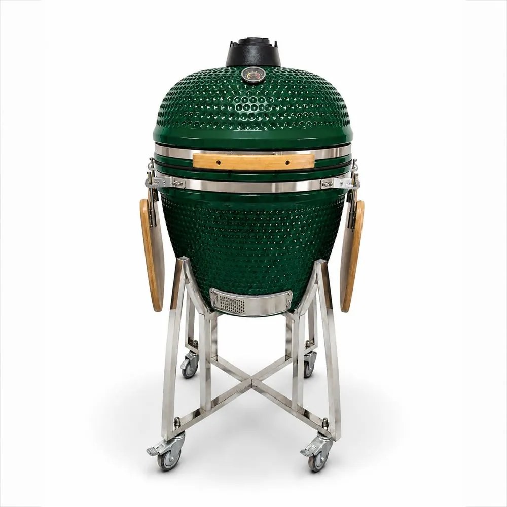 Keramický gril Avenberg KAMADO XL, zelená