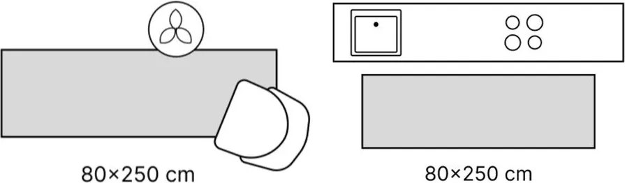 Krémovobiely/v prírodnej farbe obojstranný/ručne tkaný jutový behúň 80x250 cm Looma – Hanse Home