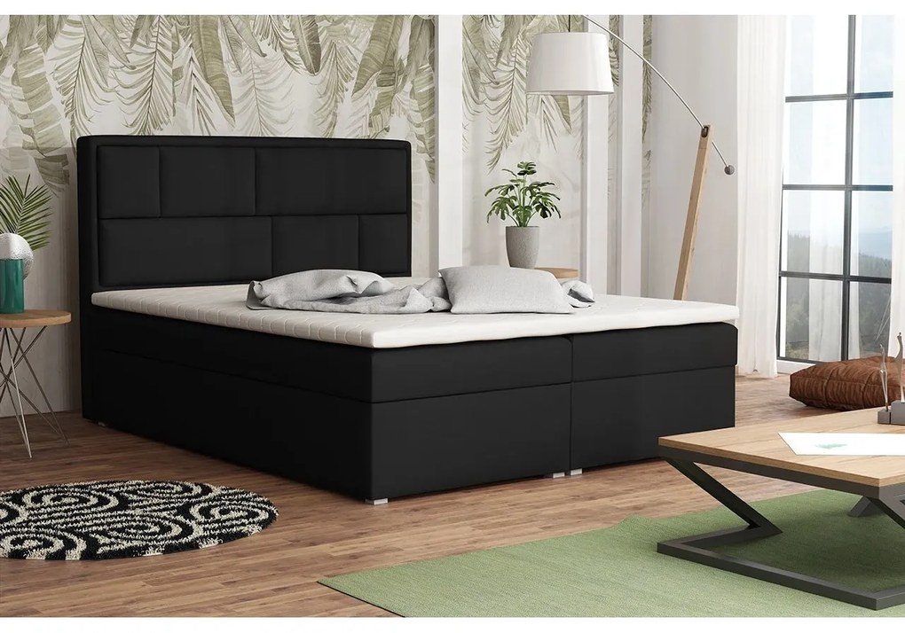 Kontinentálna posteľ Nido Box, Rozmer postele: 140x200, Dostupné poťahy: Victoria 14 865