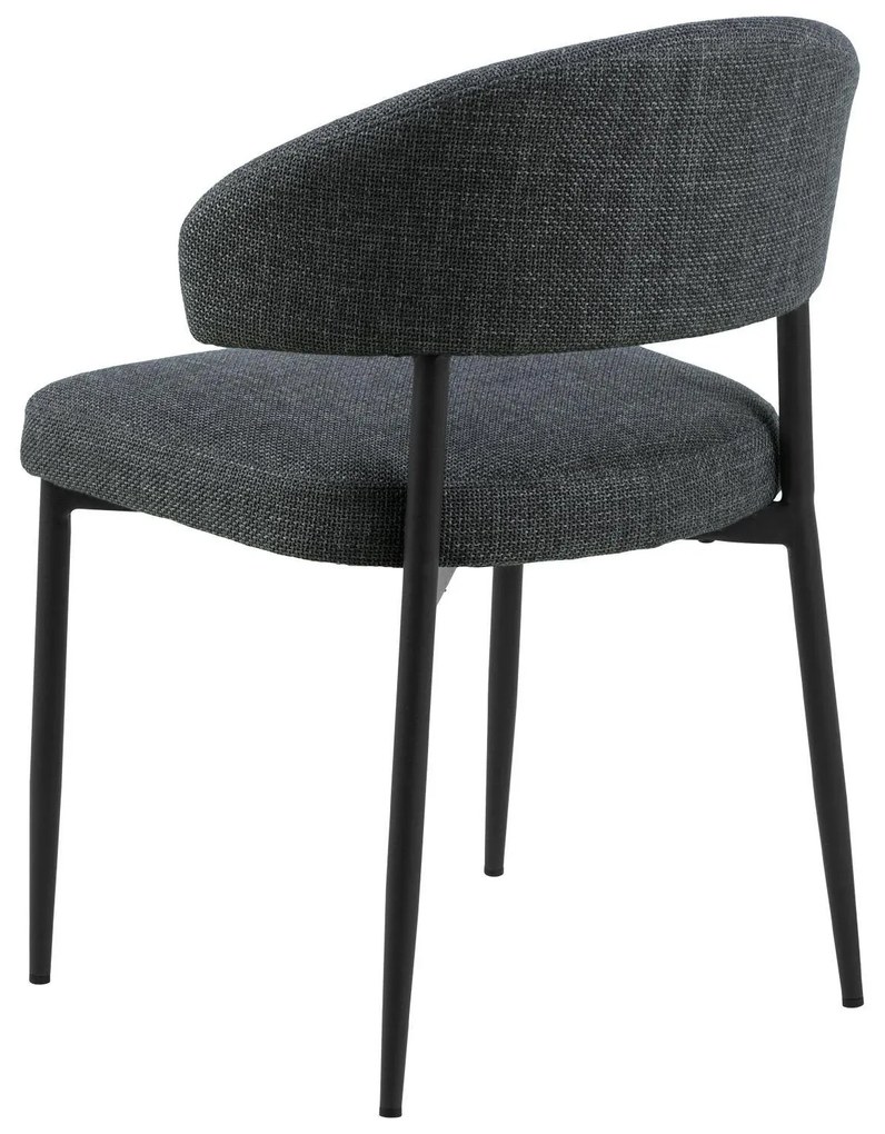 Jídelní židle Edina tmavě šedá