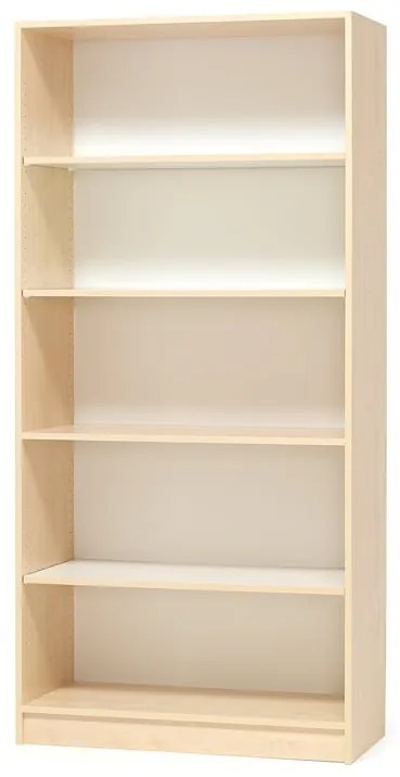 Knižnica THEO, 2100x1000x300 mm, breza