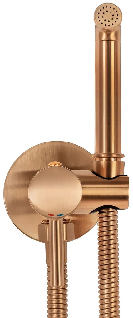 Rea Loop Lungo, podomietková bidetová batéria, medená matná, REA-B6314