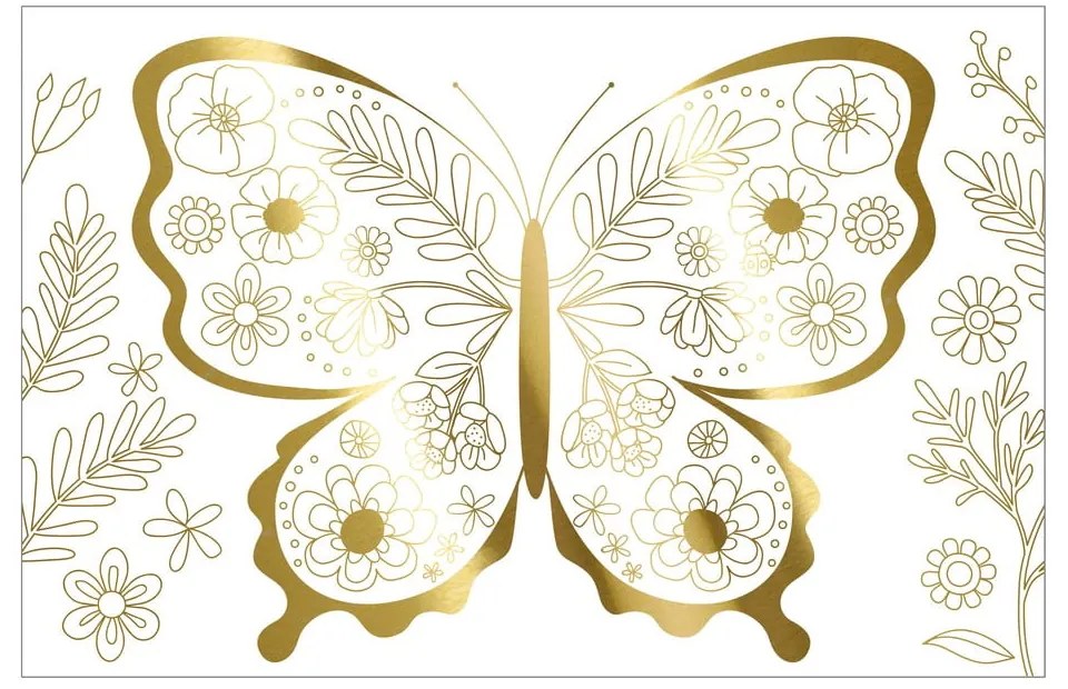 Omaľovánky Butterfly – Meri Meri