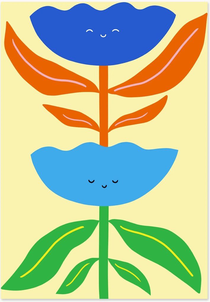 Plagát Hi Flower 02