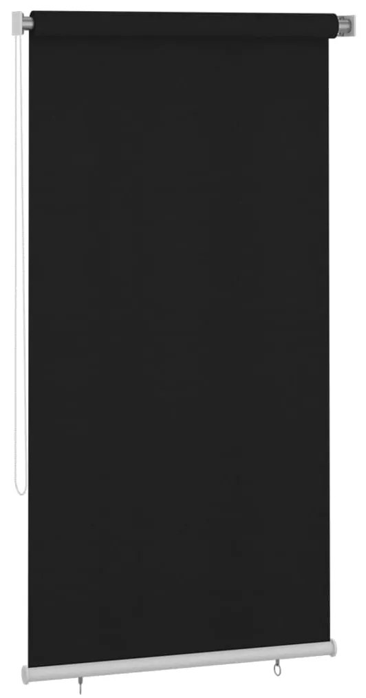vidaXL Vonkajšia zatemňovacia roleta 120x230 cm čierna