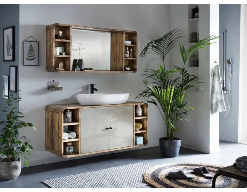 furniture-nabytek.cz - Dlingové umyvadlo 130x60 borovice