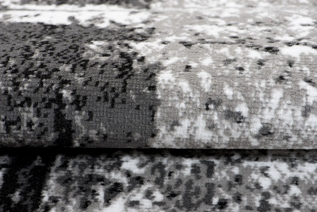 TA Koberec Q541D WHITE MAYA PP ESM Sivý Obdĺžnikový Rozmer: 220x300 cm