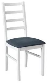 Jedálenská stolička NILO 8 Biela Tkanina 10B