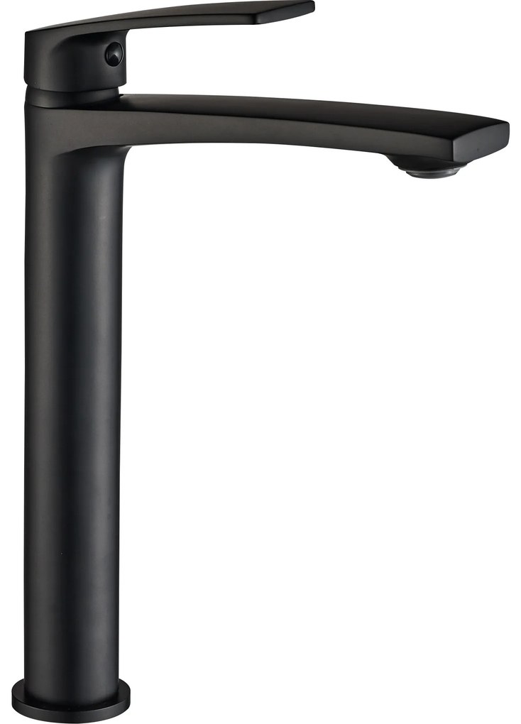 Rea Luppo, vysoká umývadlová batéria, čierna matná, REA-B9637
