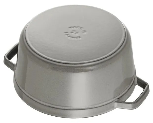 Staub Hrniec STAUB okrúhly 18 cm sivý 1,7l