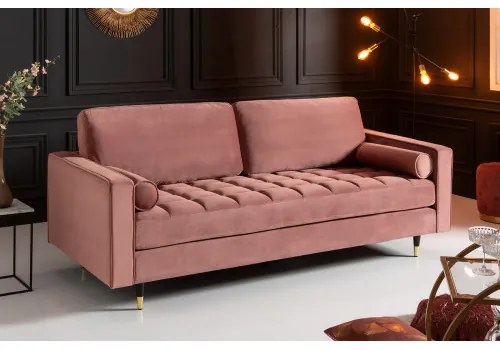 Sedacia súprava 41071 220cm Cozy - Zamat Starorúžová  - Komfort-nábytok