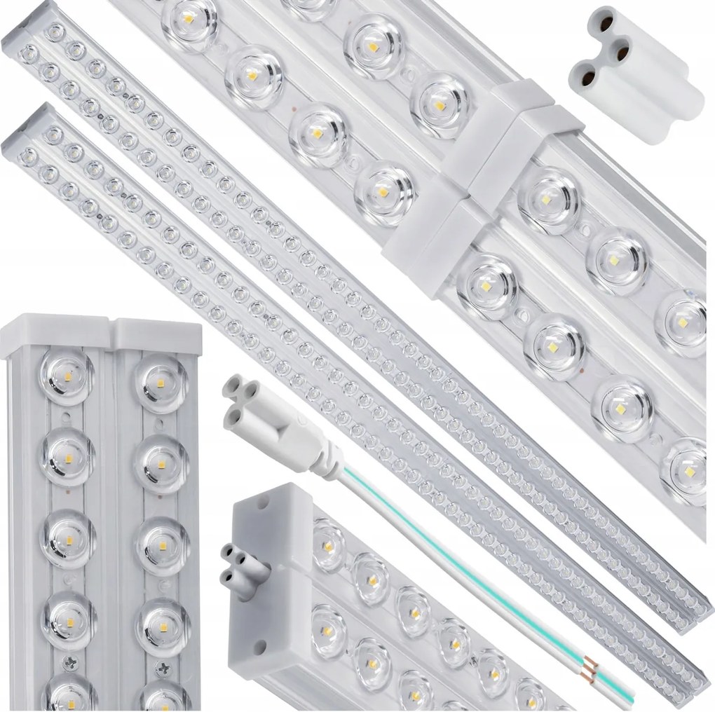 2x LED panelové svietidlo 120 cm 72W 7200 lm 4000k