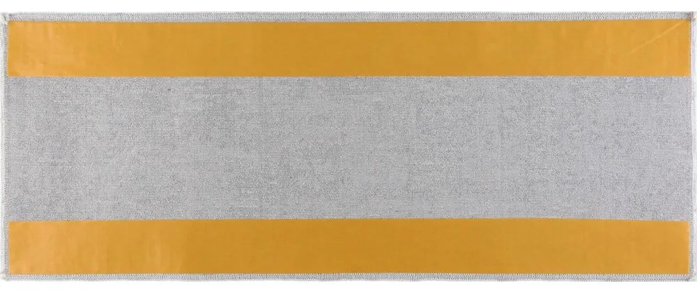 Sivo-svetlohnedé bavlnené nášľapy na schody v súprave 16 ks 25x65 cm Milan Vizon – Vitaus