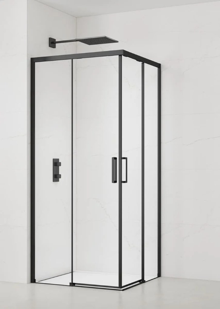 Sprchový kút štvorec 90x90 cm SAT TEX BB SATTEXQBB90CT