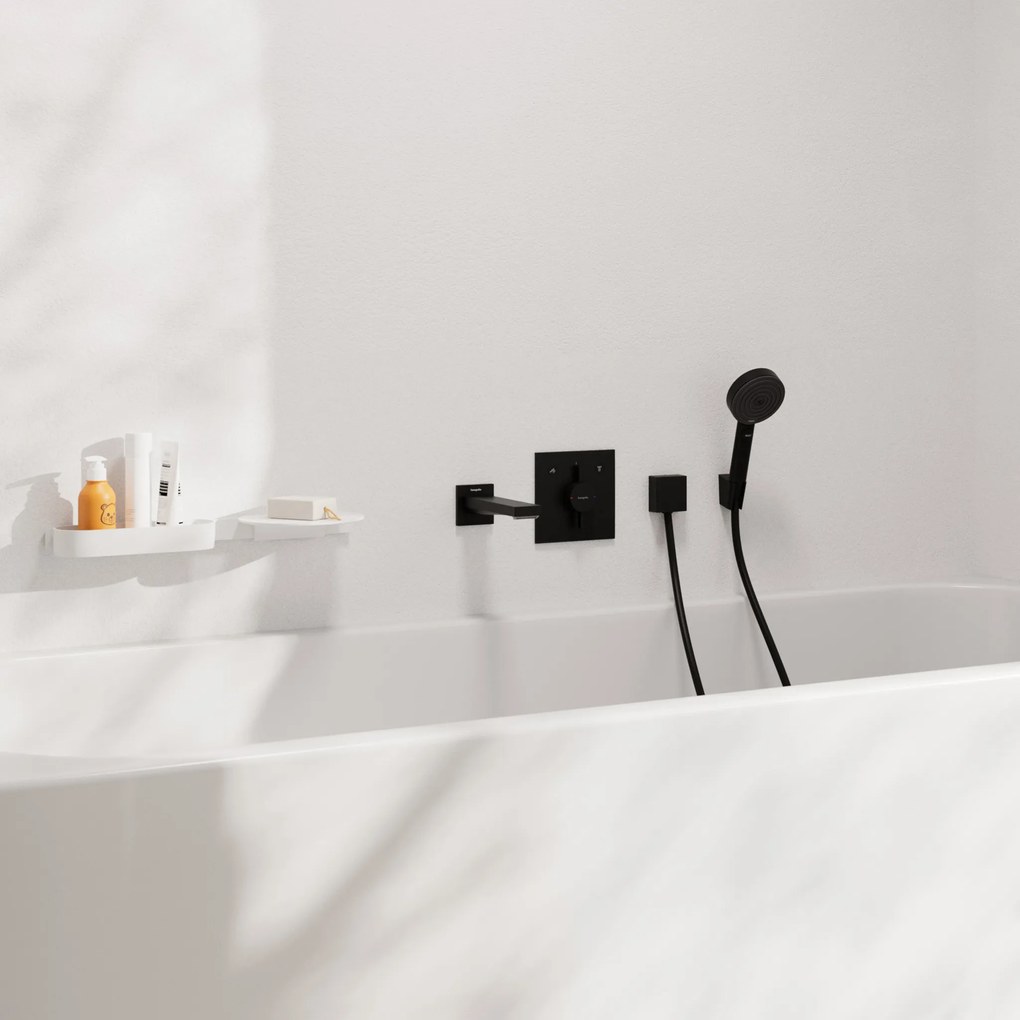 Hansgrohe Tecturis E, vaňový výtok, čierna matná, HAN-73410670