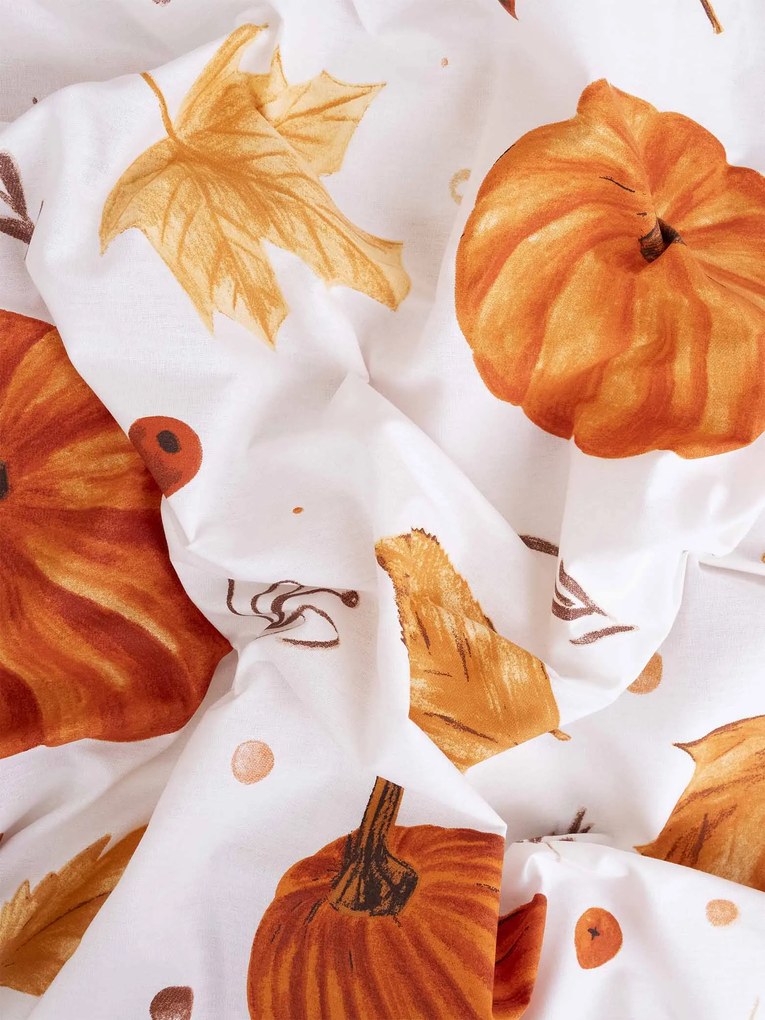 Bavlnená obliečka na vankúš Renforcé 50 × 70 cm - Jesenná nálada