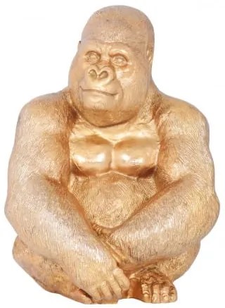 Gorilla Soška Kong zlatá