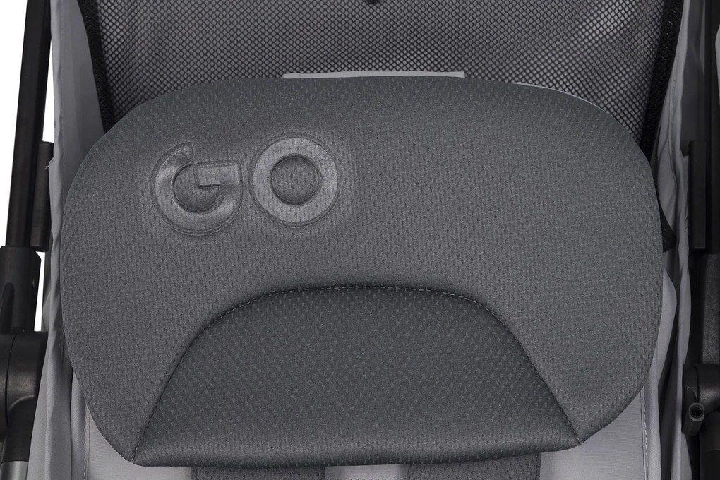 Súrodenecký kočík EasyGo Echo Cloudy Gray