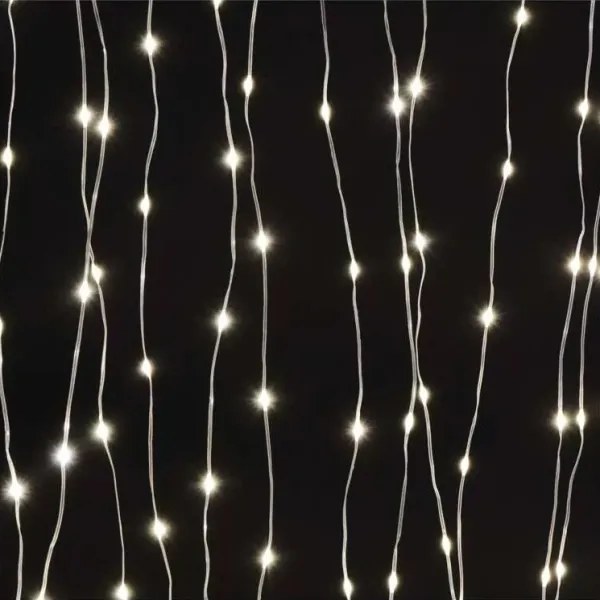 LED vonkajšia reťaz 300xLED/8 funkcií 5,9 m IP44 teplá biela