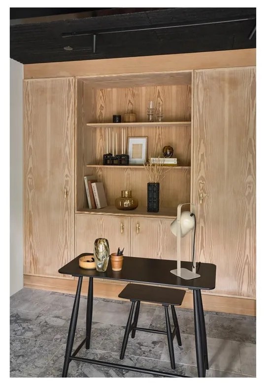 Čierna ručne vyrobená váza z polyresínu (výška 30 cm) Lyst – Villa Collection