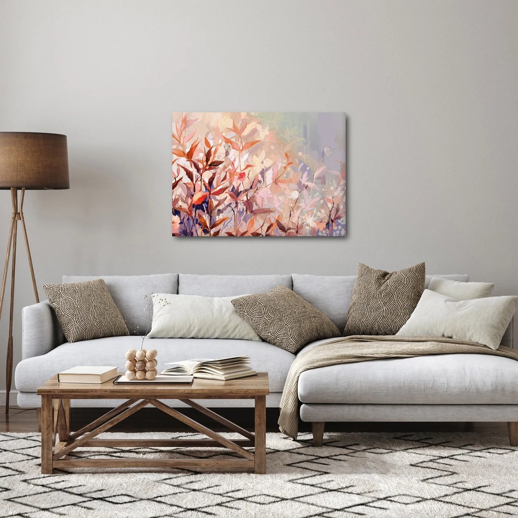 Obraz - Maľba pastelová jeseň (70x50 cm)