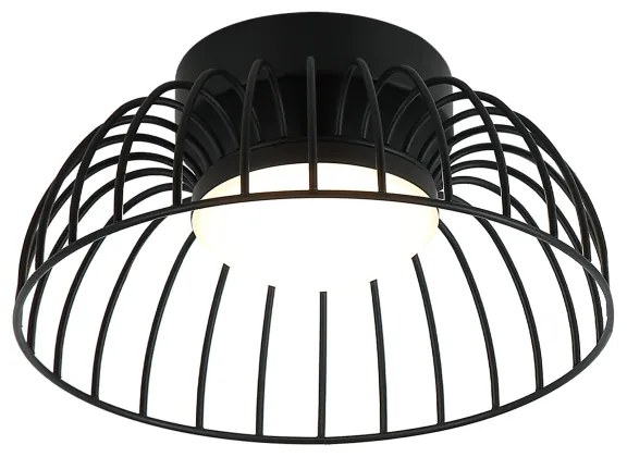 LED stropné svietidlo BETSY LED/12W/230V pr. 25 cm čierne