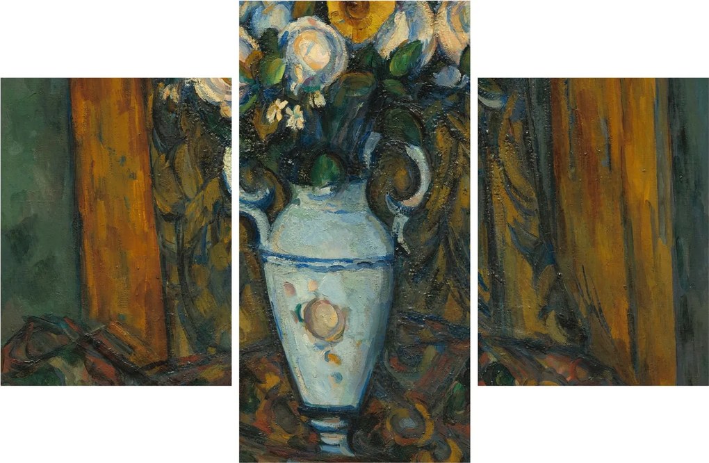 Obraz - Paul Cézanne, Vase of Flowers, reprodukcia (90x60 cm)