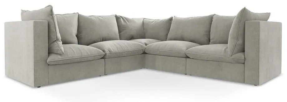 Svetlosivá rohová pohovka Manao – Makamii