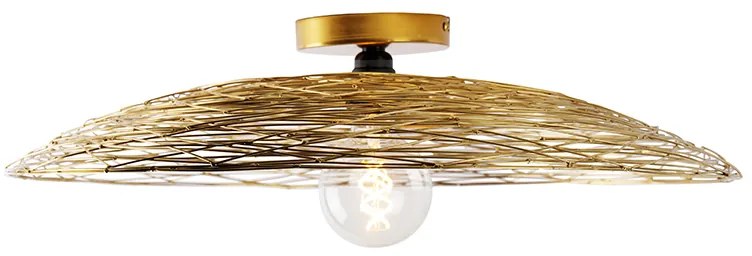 Orientálne stropné svietidlo zlaté 60 cm - Glan