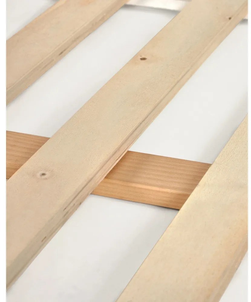 Domčeková detská posteľ z bukového dreva s roštom 90x190 cm v prírodnej farbe Maralis – Kave Home