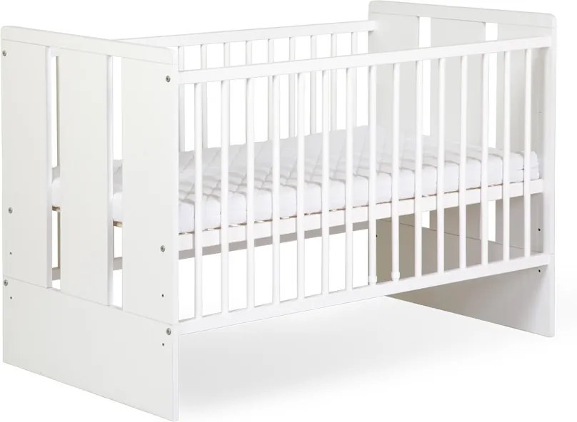 Dětská postýlka Klups Paula bílá