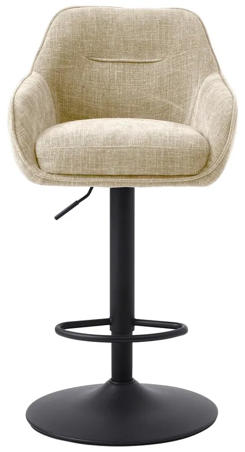 Krémové barové stoličky v súprave 2 ks (výška sedadla 69 cm) Avola – Unique Furniture