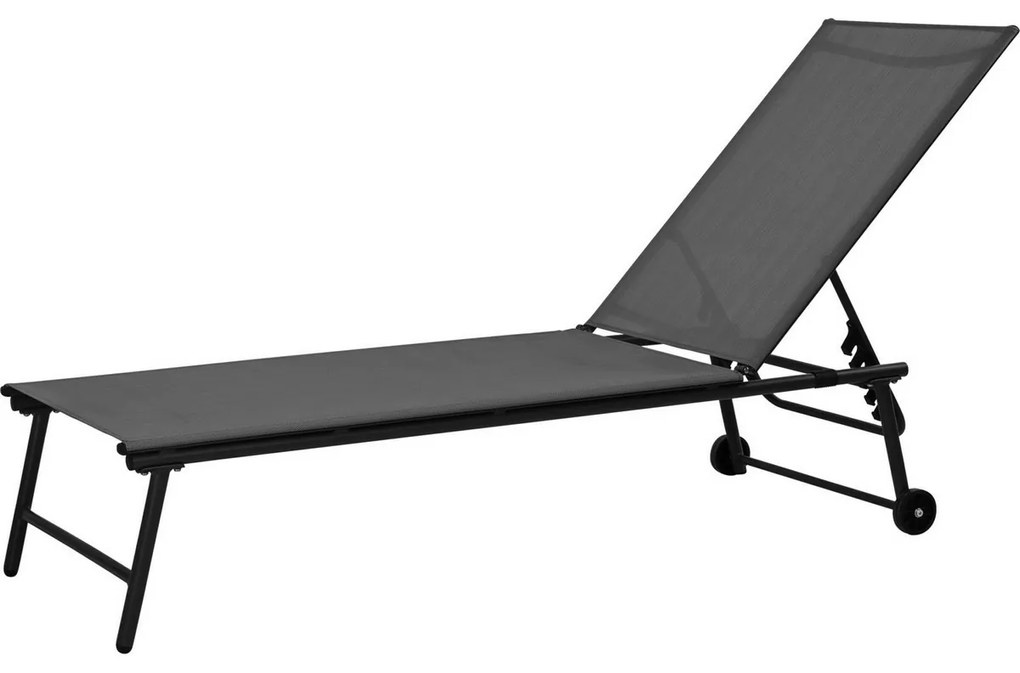 Polohovacie ležadlo Marcus, 185 x 57 x 31 cm